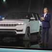 Jeep Grand Wagoneer Concept previews new premium SUV lineup – plug-in hybrid power, production in 2021