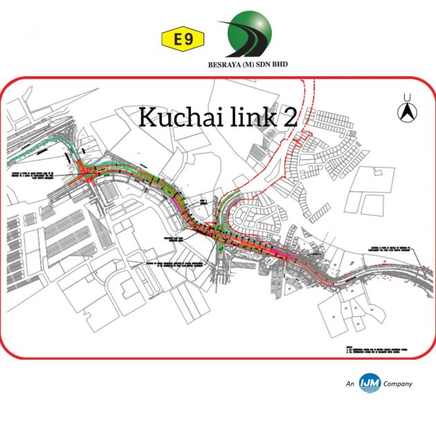 Besraya umum penutupan jalan di beberapa lokasi di KL mulai 19 Sept bagi kerja membina Kuchai Link 2