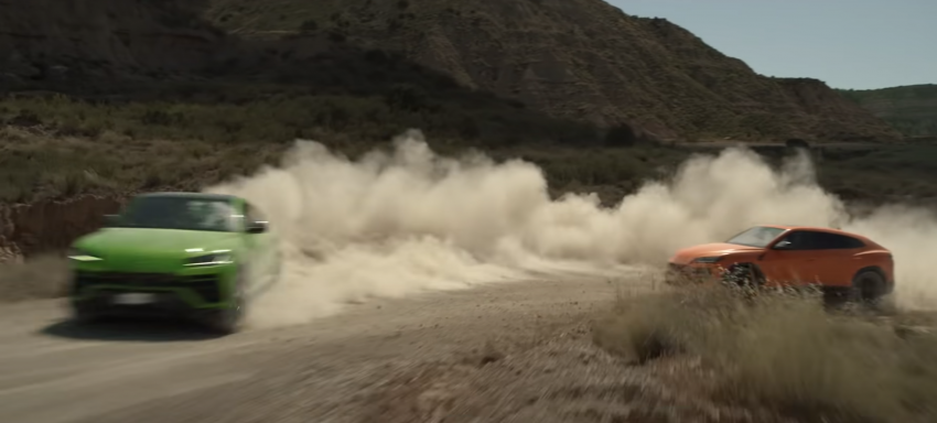 VIDEO: Lamborghini Urus Pearl Capsule chase scenes 1173166