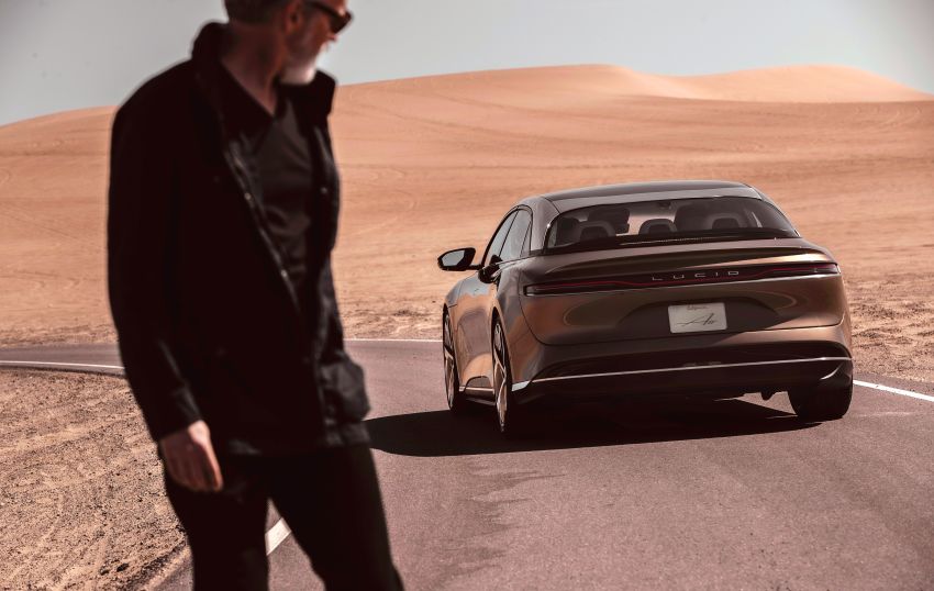 Lucid Air – production electric sedan debuts with up to 1,080 hp, 0-60 mph in 2.5 secs, 832 km of range Image #1174501