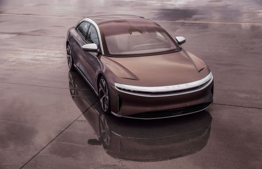 Lucid Air – production electric sedan debuts with up to 1,080 hp, 0-60 mph in 2.5 secs, 832 km of range 1174503