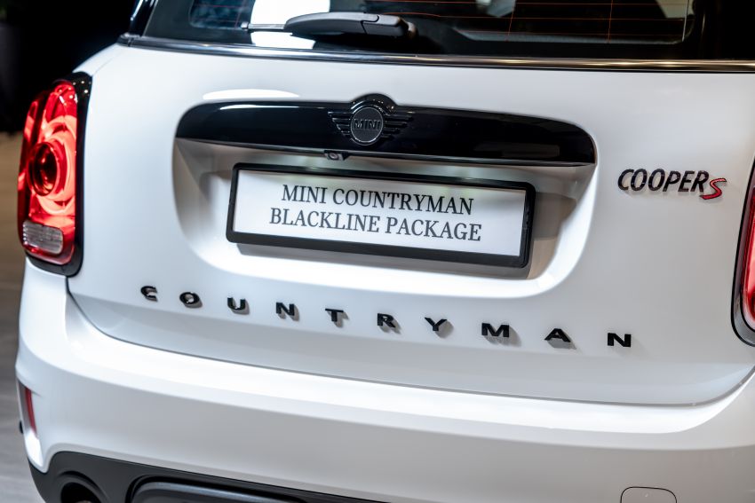 MINI Cooper S Countryman Sports dapat varian bumbung panoramik dan pakej Blackline-dari RM243k 1185919