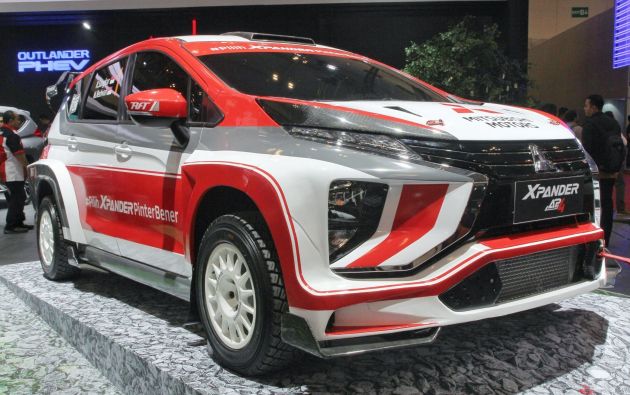 Mitsubishi Xpander AP4 – crossover turned rally car with 350 hp/556 Nm Evolution X engine, all-wheel drive
