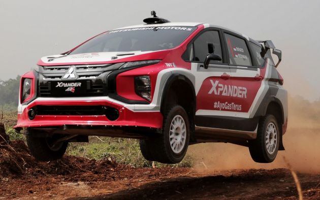 Mitsubishi Xpander AP4 – crossover turned rally car with 350 hp/556 Nm Evolution X engine, all-wheel drive