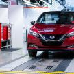 Nissan celebrates production of the 500,000th Leaf