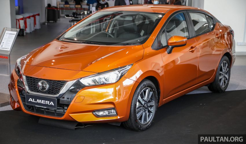 2020 Nissan Almera Turbo in Malaysia – 1.0 litre turbo CVT, AEB on all three variants, from RM8xk to RM9xk Image #1171747