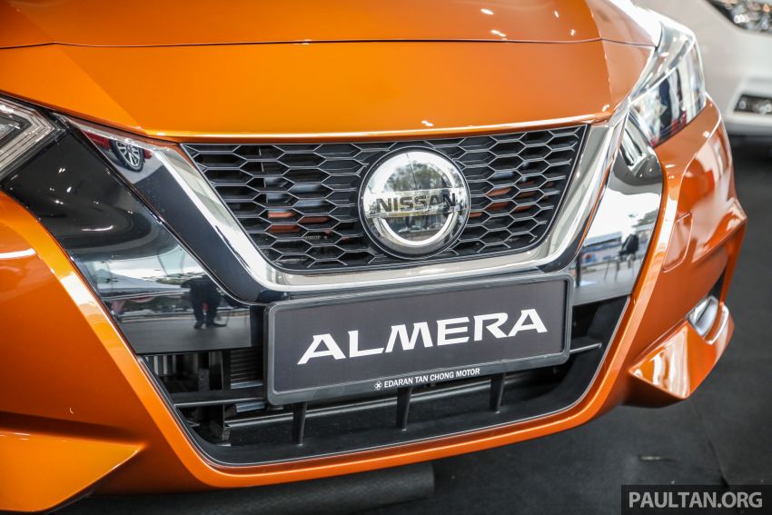 Nissan Almera 2020 di M’sia — perincian lengkap spesifikasi tiga varian, 1.0 liter turbo/CVT, dari RM8Xk 1171500