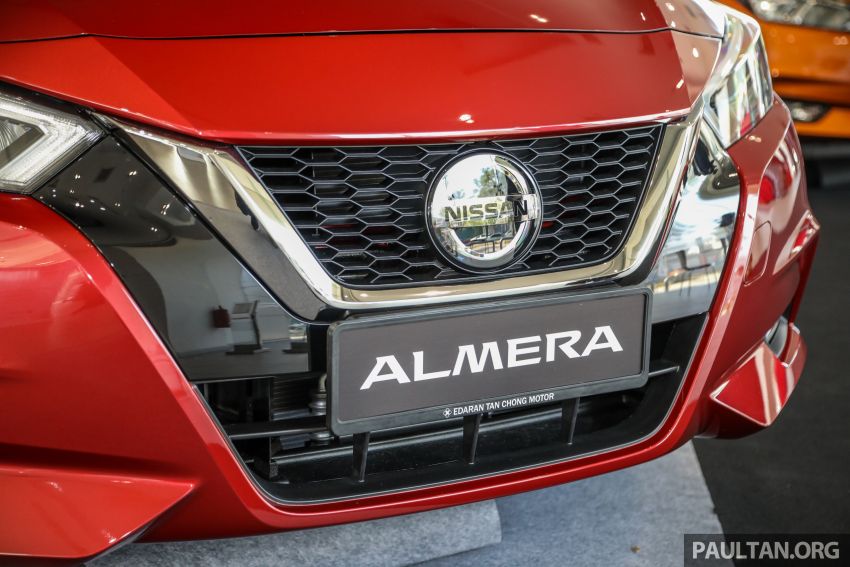 Nissan Almera 2020 di M’sia — perincian lengkap spesifikasi tiga varian, 1.0 liter turbo/CVT, dari RM8Xk 1171409