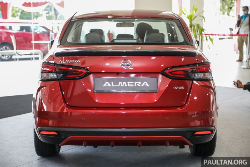 Nissan Almera 2020 di M’sia — perincian lengkap spesifikasi tiga varian, 1.0 liter turbo/CVT, dari RM8Xk 1171403