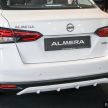 2020 Nissan Almera Turbo in Malaysia – 1.0 litre turbo CVT, AEB on all three variants, from RM8xk to RM9xk