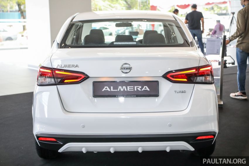 Nissan Almera 2020 di M’sia — perincian lengkap spesifikasi tiga varian, 1.0 liter turbo/CVT, dari RM8Xk 1171542