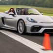 Porsche 718 Spyder driven by 16-year-old Chloe Chambers sets a new vehicle slalom world record