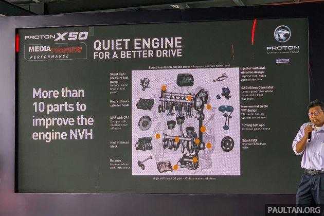 Proton X50: Perincian, pembaharuan, prestasi bagi enjin 1.5L turbo dan 7-DCT — 0-100 km/j dalam 7.9 saat
