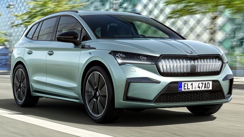 Skoda Enyaq iV electric SUV revealed – up to 510 km of range, performance RS model with 302 hp, 460 Nm 1171791