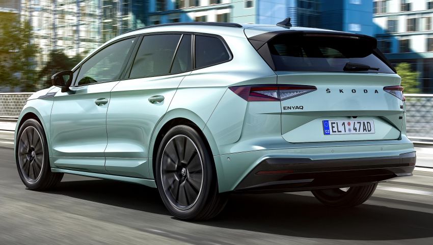 Skoda Enyaq iV electric SUV revealed – up to 510 km of range, performance RS model with 302 hp, 460 Nm 1171800