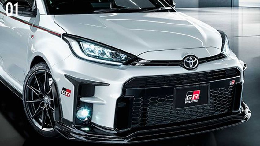Toyota GR Yaris gets GR Parts bodykit, accessories 1172873