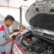 Pusat servis Toyota Taman Mayang dinaiktaraf ke 2S