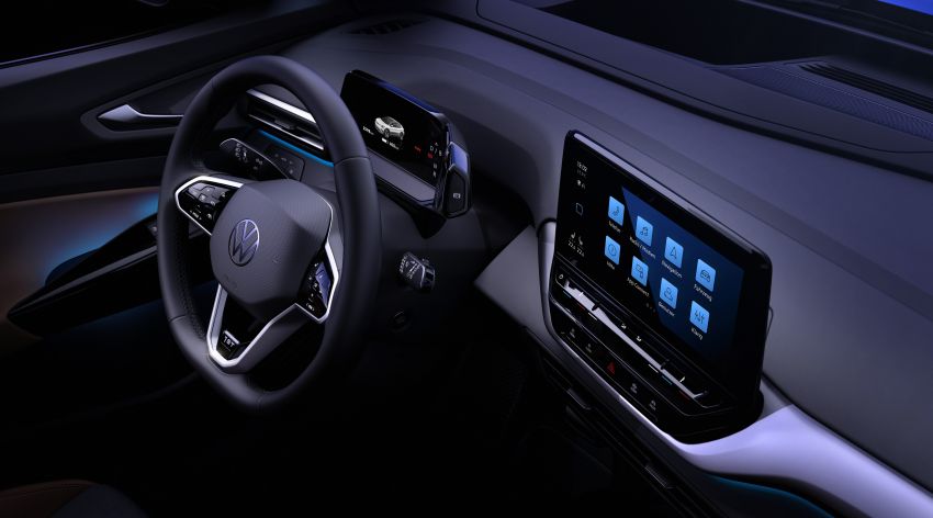 Volkswagen ID.4 – bahagian dalam pula didedah, pengenalan penuh SUV elektrik baru hujung bulan ini 1172309