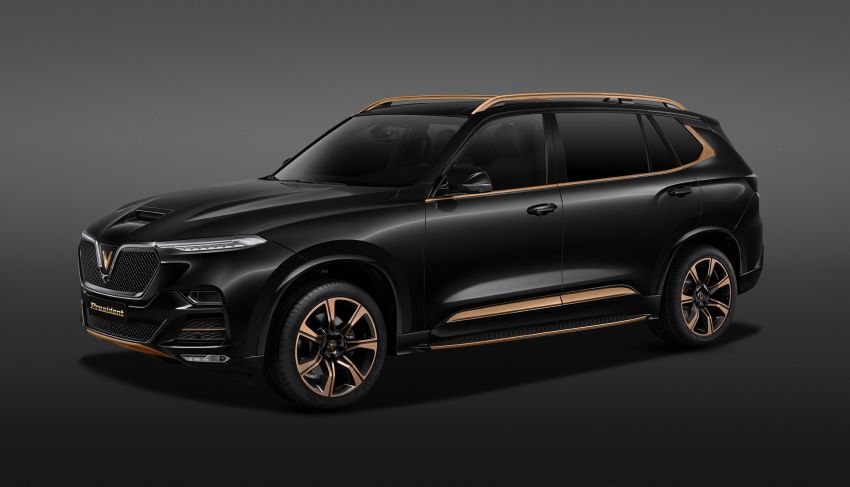 VinFast President SUV – 420 hp 6.2L V8, near-300 km/h top speed; limited to 500 units, fr RM680k in Vietnam 1172625