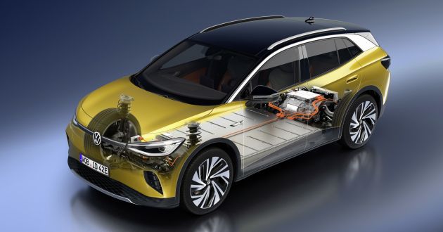 Volkswagen’s high-voltage electric car battery detailed
