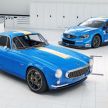 Volvo P1800 Cyan – model klasik diolah semula; 2.0L turbo 420 hp/455 Nm, badan gentian karbon, 990 kg!