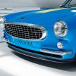 Volvo P1800 Cyan – model klasik diolah semula; 2.0L turbo 420 hp/455 Nm, badan gentian karbon, 990 kg!