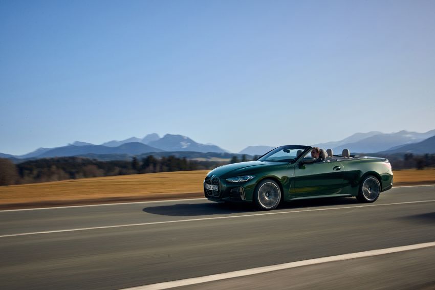 G23 BMW 4 Series Convertible debuts – less weight, 80-litre gain in luggage capacity with new fabric roof 1258967