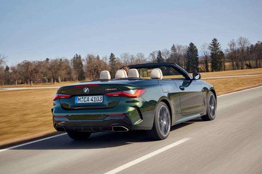 G23 BMW 4 Series Convertible debuts – less weight, 80-litre gain in luggage capacity with new fabric roof 1258975