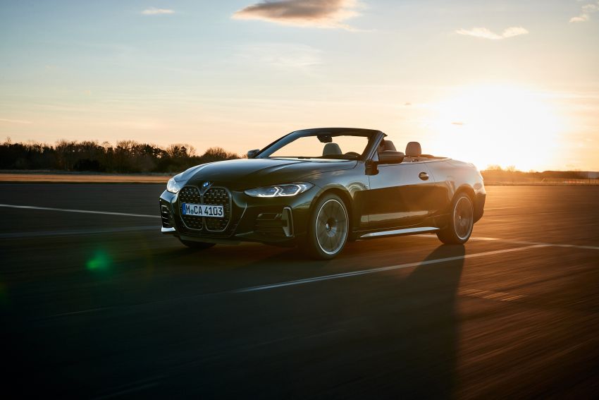 G23 BMW 4 Series Convertible debuts – less weight, 80-litre gain in luggage capacity with new fabric roof 1258984