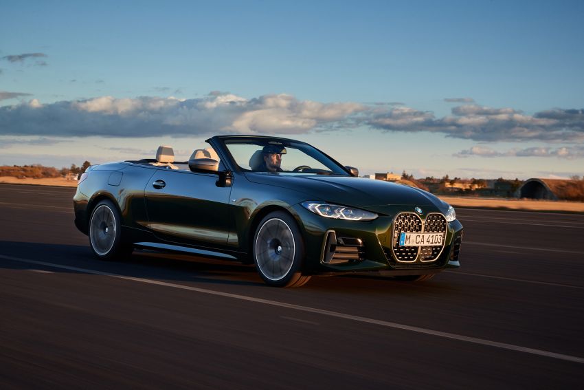 G23 BMW 4 Series Convertible debuts – less weight, 80-litre gain in luggage capacity with new fabric roof 1258985