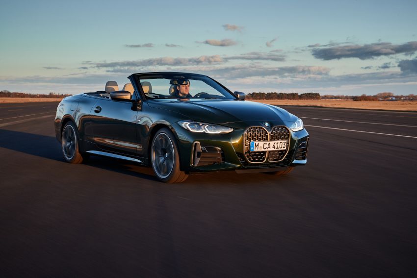 G23 BMW 4 Series Convertible debuts – less weight, 80-litre gain in luggage capacity with new fabric roof 1258988