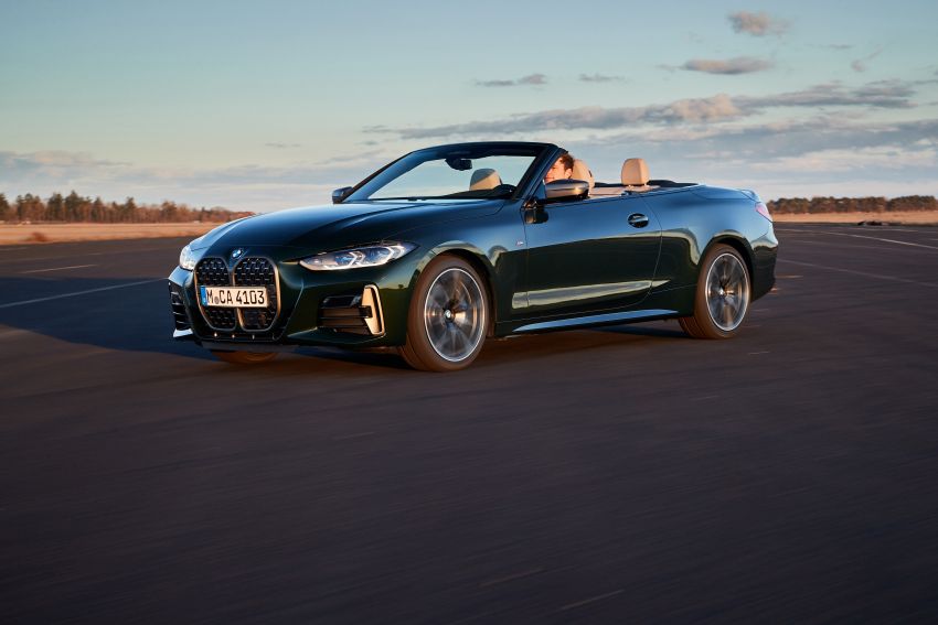 G23 BMW 4 Series Convertible debuts – less weight, 80-litre gain in luggage capacity with new fabric roof 1258989