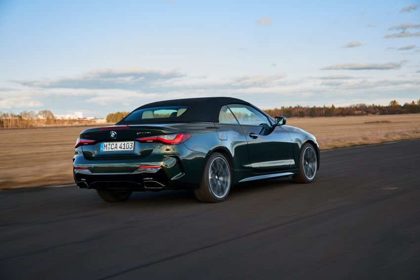 G23 BMW 4 Series Convertible debuts – less weight, 80-litre gain in luggage capacity with new fabric roof 1258995