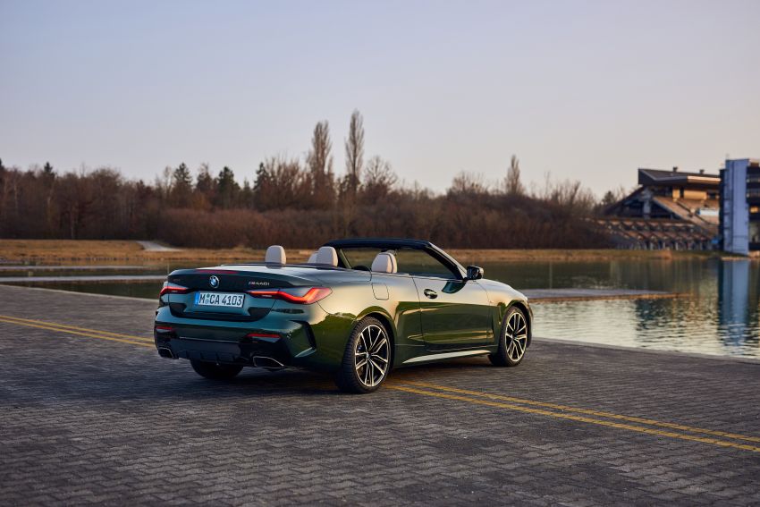 G23 BMW 4 Series Convertible debuts – less weight, 80-litre gain in luggage capacity with new fabric roof 1259002