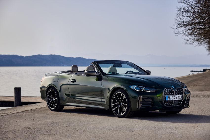 G23 BMW 4 Series Convertible debuts – less weight, 80-litre gain in luggage capacity with new fabric roof 1259003