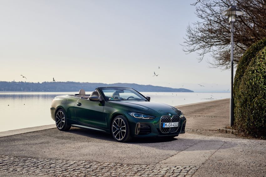 G23 BMW 4 Series Convertible debuts – less weight, 80-litre gain in luggage capacity with new fabric roof 1259005