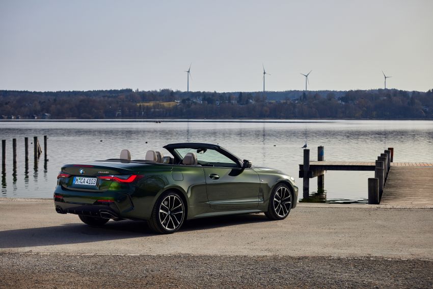 G23 BMW 4 Series Convertible debuts – less weight, 80-litre gain in luggage capacity with new fabric roof 1259006
