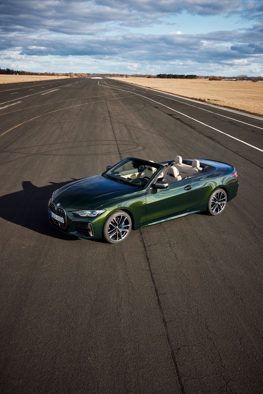 G23 BMW 4 Series Convertible debuts – less weight, 80-litre gain in luggage capacity with new fabric roof 1259015