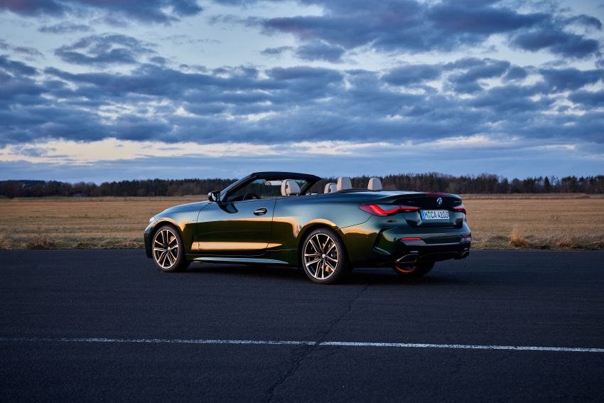 G23 BMW 4 Series Convertible debuts – less weight, 80-litre gain in luggage capacity with new fabric roof 1259017