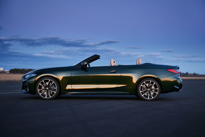G23 BMW 4 Series Convertible debuts – less weight, 80-litre gain in luggage capacity with new fabric roof 1259026