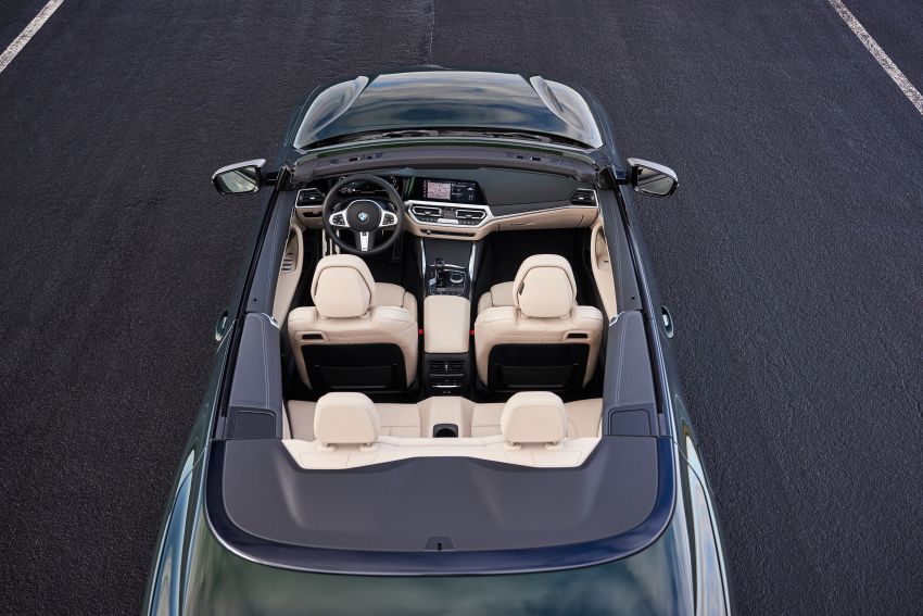 G23 BMW 4 Series Convertible debuts – less weight, 80-litre gain in luggage capacity with new fabric roof 1259032
