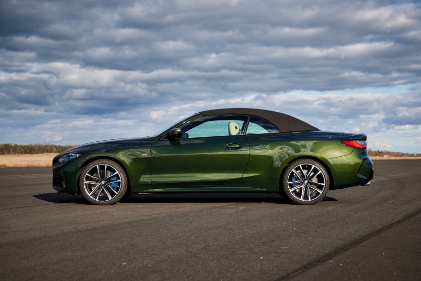 G23 BMW 4 Series Convertible debuts – less weight, 80-litre gain in luggage capacity with new fabric roof 1259036