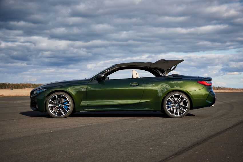 G23 BMW 4 Series Convertible debuts – less weight, 80-litre gain in luggage capacity with new fabric roof 1259037
