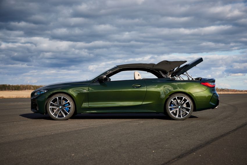 G23 BMW 4 Series Convertible debuts – less weight, 80-litre gain in luggage capacity with new fabric roof 1259038