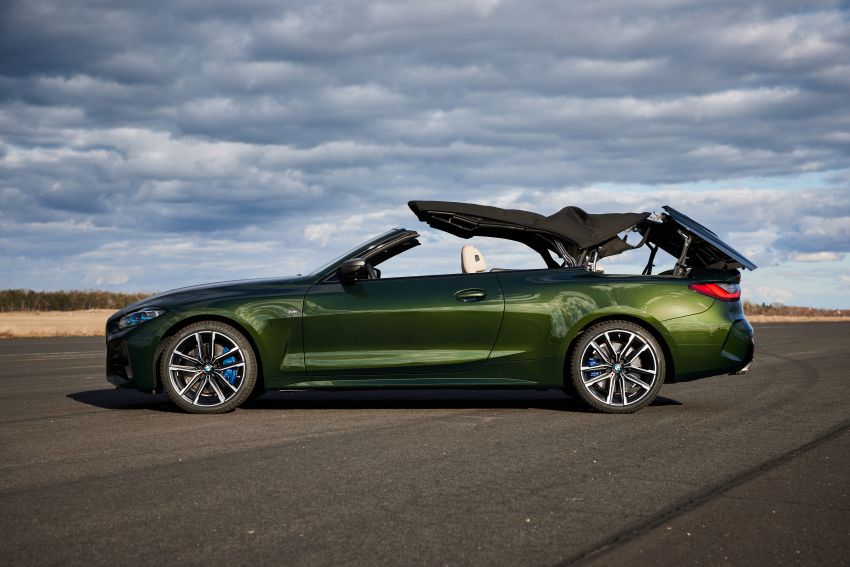 G23 BMW 4 Series Convertible debuts – less weight, 80-litre gain in luggage capacity with new fabric roof 1259040