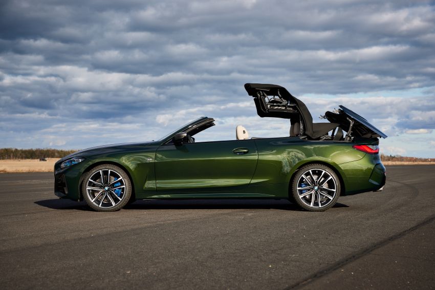 G23 BMW 4 Series Convertible debuts – less weight, 80-litre gain in luggage capacity with new fabric roof 1259041