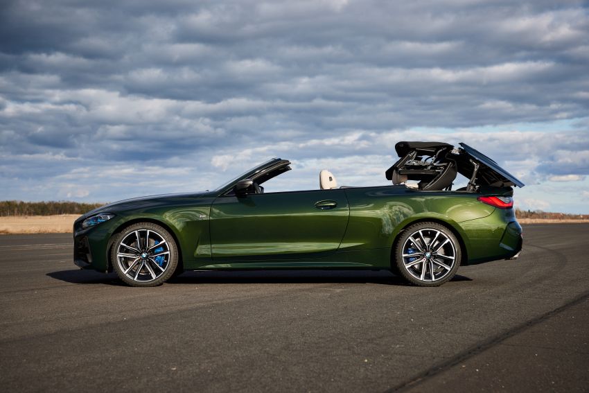 G23 BMW 4 Series Convertible debuts – less weight, 80-litre gain in luggage capacity with new fabric roof 1259042