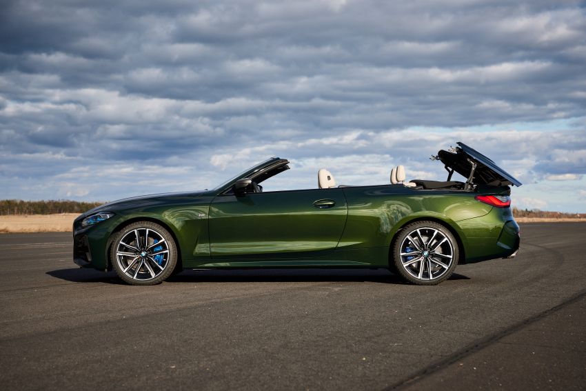 G23 BMW 4 Series Convertible debuts – less weight, 80-litre gain in luggage capacity with new fabric roof 1259043