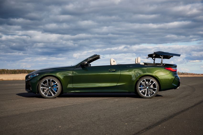 G23 BMW 4 Series Convertible debuts – less weight, 80-litre gain in luggage capacity with new fabric roof 1259044