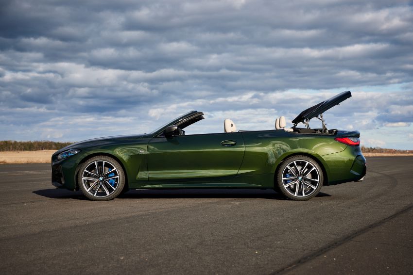 G23 BMW 4 Series Convertible debuts – less weight, 80-litre gain in luggage capacity with new fabric roof 1259045